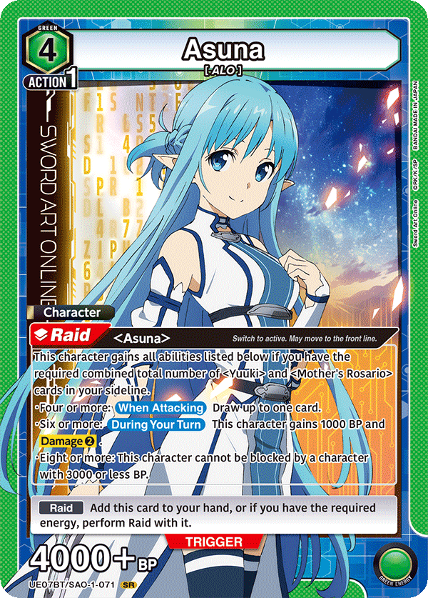 UNION ARENA: SAO Mother's Rosario Deck Guide — Joseph Writer Anderson